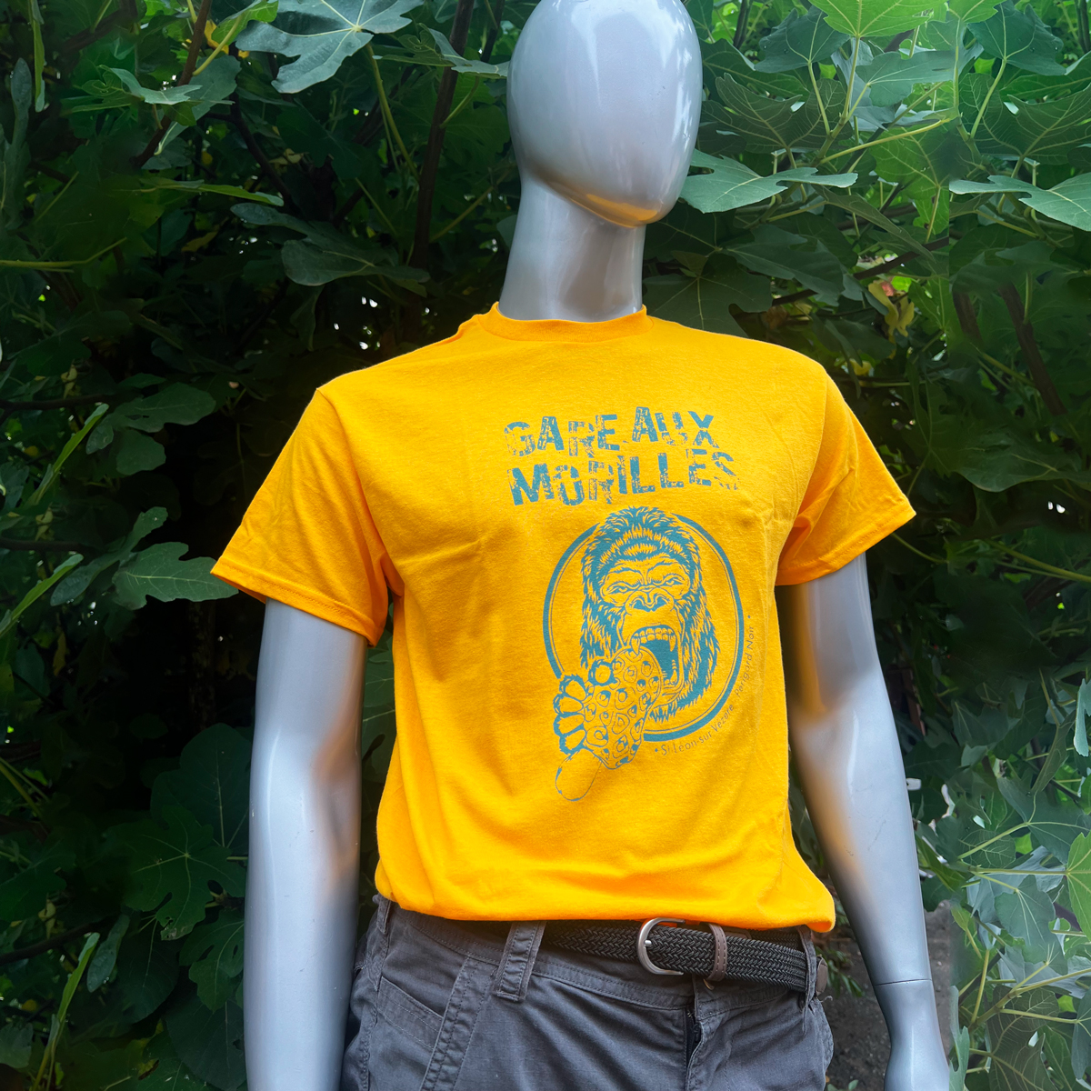 T-shirt sérigraphié "Gare aux Morilles" – Image 4