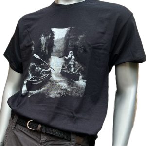 T-shirt sérigraphié "Poursuite sur la Vézère – Luke & Stormtrooper"
