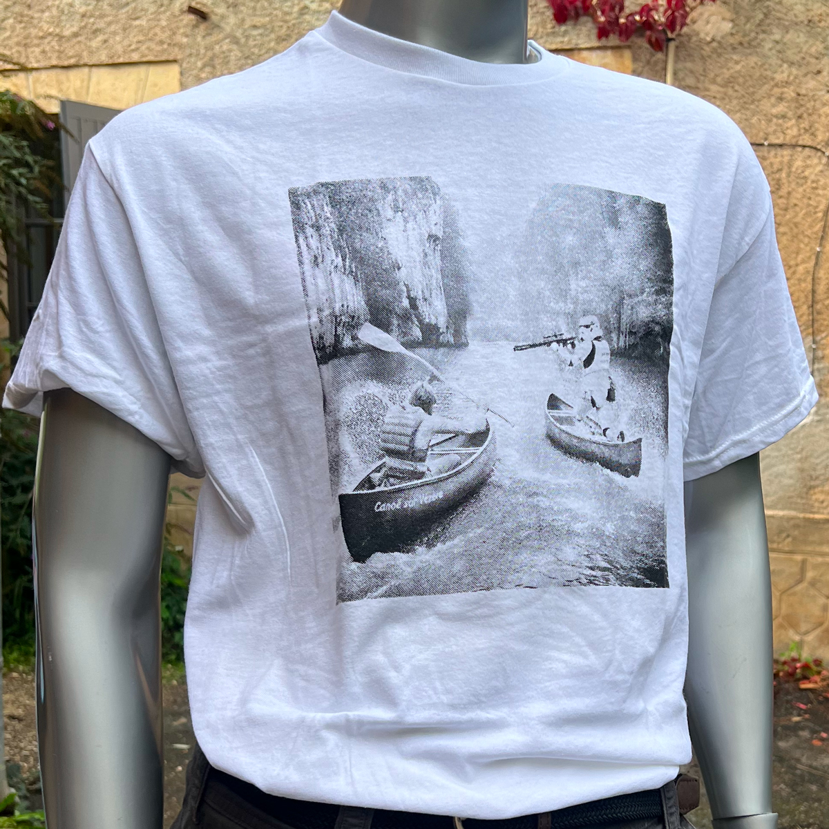 T-shirt sérigraphié "Poursuite sur la Vézère – Luke & Stormtrooper" – Image 3